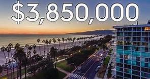Touring a $3,850,000 Luxury Condo in Santa Monica with Incredible Ocean Views
