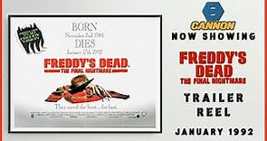 UK Cinema Trailer Reel - FREDDY'S DEAD - THE FINAL NIGHTMARE (1991)