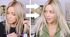 How To Tone and Brighten Blonde Hair At Home