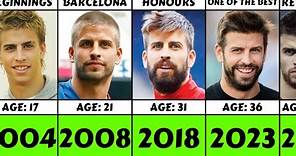 Gerard Pique From 2004 To 2023