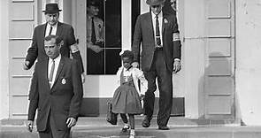 Ruby Bridges Integrates the William J. Frantz Elementary School in New Orleans (November 10, 1960)