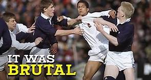 Rugby's Most Violent Match of ALL TIME | Scotland vs England 1990