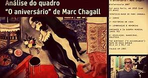 Análise quadro "O aniversário" de Marc Chagall