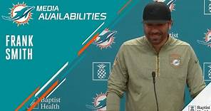 Offensive Coordinator Frank Smith meets with the media | Miami Dolphins