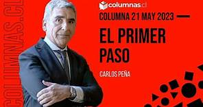 Columna de Carlos Peña: "El primer paso" - El Mercurio 21 de mayo de 2023