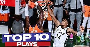 Top 10 PLAYS of the 2020-21 NBA PLAYOFFS 👏
