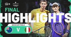 Highlights: Popyrin (AUS) v Arnaldi (ITA) | Davis Cup Finals 2023