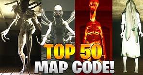 TOP 50 HORROR MAP CODES FORTNITE CREATIVE 2.0