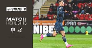 Rotherham United v Swansea City | Highlights