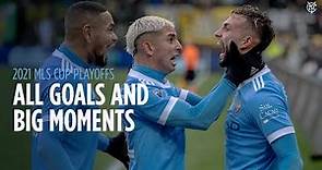 All Goals and Big Moments | 2021 NYCFC MLS Cup Playoffs