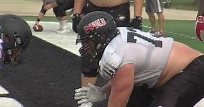 Big things expected from NIU's big man up front Max Scharping