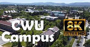 Central Washington University | CWU | 8K Campus Drone Tour