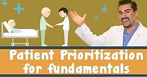 Patient Prioritization for fundamentals. Part 1