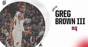 Greg Brown III 2021-22 Season Highlights | Portland Trail Blazers