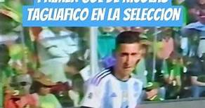 Golazo Nicolas Tagliafico. Argentina 2 Bolivia 0