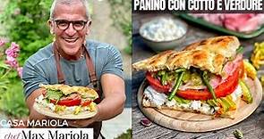 PANINO CON PROSCIUTTO COTTO e VERDURE 😍 Leggero e Delizioso! - Ricetta di Chef Max Mariola