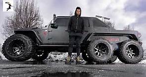 Hassan Whiteside’s custom $330,000 six-wheel Jeep Wrangler ‘Big Shirley’