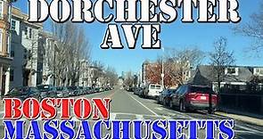 Dorchester Avenue - Boston - Massachusetts - 4K Street Drive