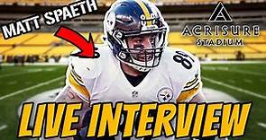 Pittsburgh Steelers Matt Spaeth Full Interview Live From Acrisure Stadium