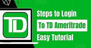 TD Bank Login - How to Login Sign In TD Online Banking !