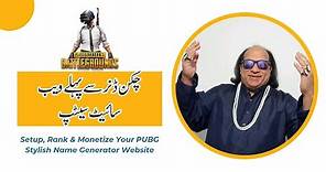 Set Up, Rank, & Monetize Your PUBG Name Generator Website: Easy Adsense Approval