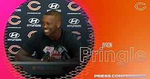 Byron Pringle on goals: 'Align with assignment and execute at a high level | Chicago Bears