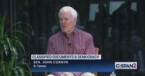 Senator John Cornyn on Declassification and National Security