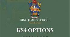 KS4 Options - King James's School