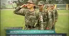 Escuela Militar de Chorrillos presenta las futuras mujeres oficiales