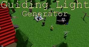 How to use Guiding Light Generator. (ROBLOX)