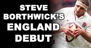 Steve Borthwick's England Debut