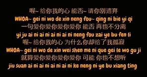 邓紫棋 (Deng Zi Qi / G.E.M) - A.I.N.Y. (爱你) (Simplified Chinese / Pinyin Lyrics HD)