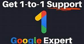 How To Contact A Google Customer Support Expert With Google One Membership