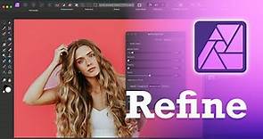 How to Refine Selection in Affinity Photo 2