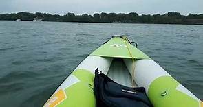 1. Escapade Fleuve St Laurent au Quebec en kayak gonflable proche de Montréal