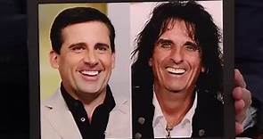 Steve Carell on his resemblance to Alice Cooper: “I see it”