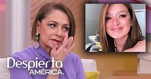María Antonieta Collins llora al hablar con su hija Antonietta en vivo