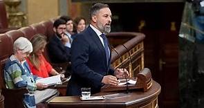 🇪🇸 Santiago Abascal en el Debate de Investidura del golpista Pedro Sánchez (15 nov 2023)