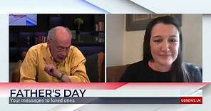 Alastair Stewart gets a surprise guest on Father's Day