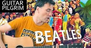 HOW TO PLAY STRAWBERRY FIELDS FOREVER BEATLES | Guitar Pilgrim