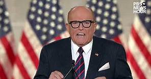 WATCH: Rudy Giuliani’s full speech at the Republican National Convention | 2020 RNC Night 4