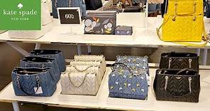 KATE SPADE OUTLET SHOPPING * HANDBAGS 70% OFF PLUS 20% SALE SHOP WITH ME 2019