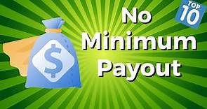 Top 10 Survey Sites With No or Low Minimum Payout Threshold (Fastest Paying Sites Revealed)