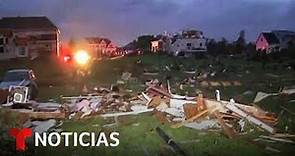 Voraz tornado deja sin hogar a decenas de personas en el sur de Nueva Jersey | Noticias Telemundo