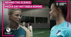 Behind the Scenes: Mit Tabea Kemme beim Media Day | Google Pixel Frauen-Bundesliga | MAGENTA SPORT
