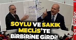 Süleyman Soylu ve Sırrı Sakık Meclis'te Birbirine Girdi Vekiller Zor Tuttu! Çok Sert Sözler