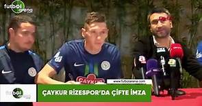 Çaykur Rizespor'da çifte imza - Dailymotion Video