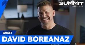 David Boreanaz Knows How To Pick Hit Shows | The Summit With Josh Horowitz | Paramount+