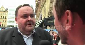 Steven O'Donnell talks about Rik Mayall's passing at The Hooligan Factory premier