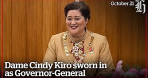 Dame Cindy Kiro sworn in as Governor-General | nzherald.co.nz